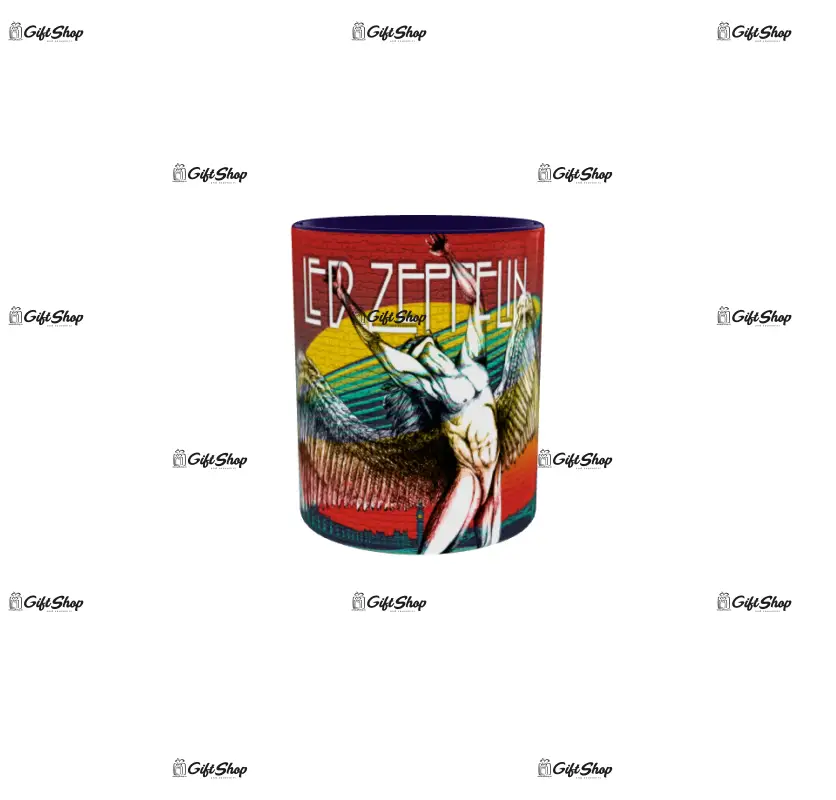 Led zeppelin, cana ceramica, 330ml, model cgs1748